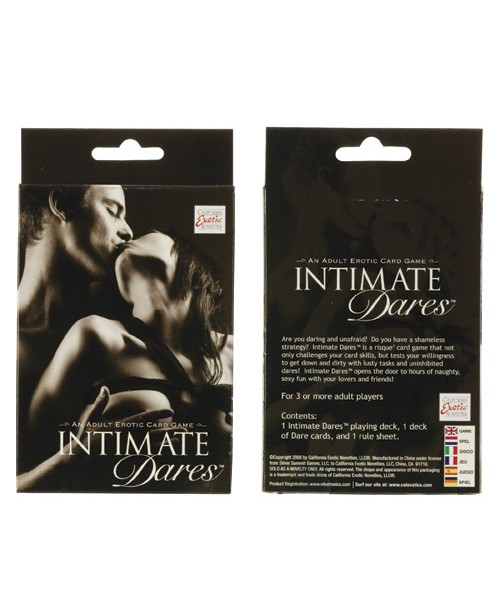 Intimate dares game