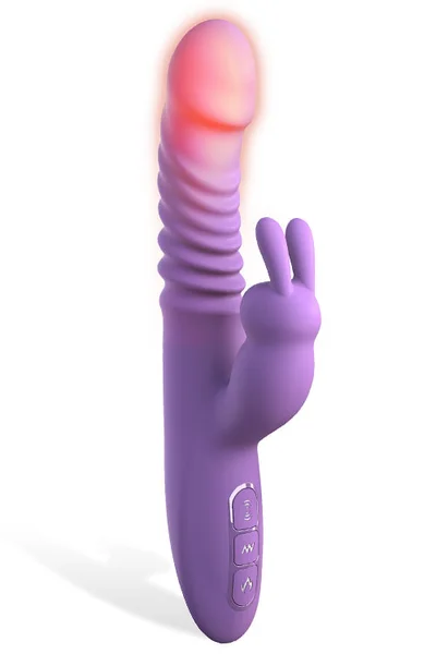 Pipedream Thrusting 9.5" Rabbit Vibrator With Heat Function — image 13 of 15
