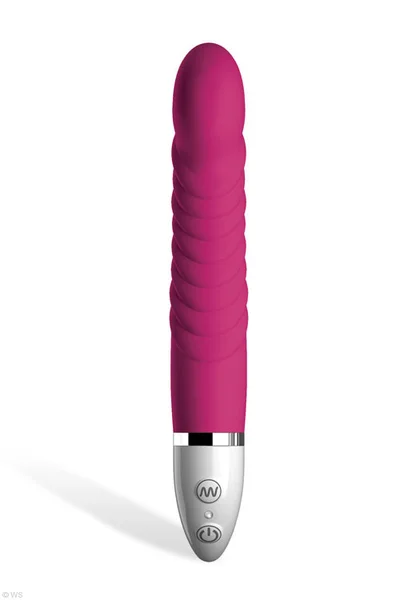 Pipedream 5.25" Textured Curved Vibrator — image 5 of 6