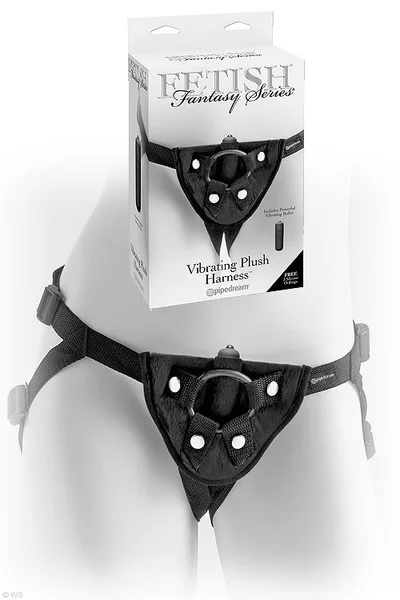 Pipedream Vibrating Plush Harness — image 5 of 8