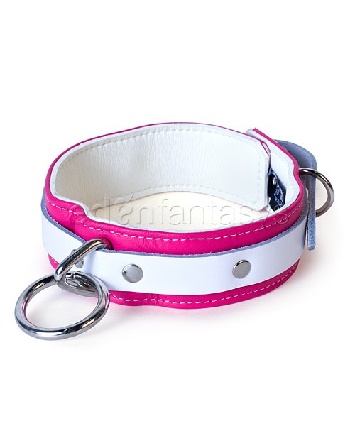 Pink candy jaguar collar