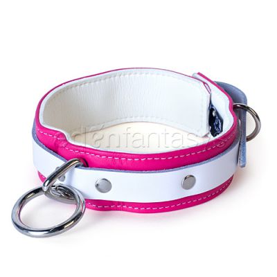Pink candy jaguar collar
