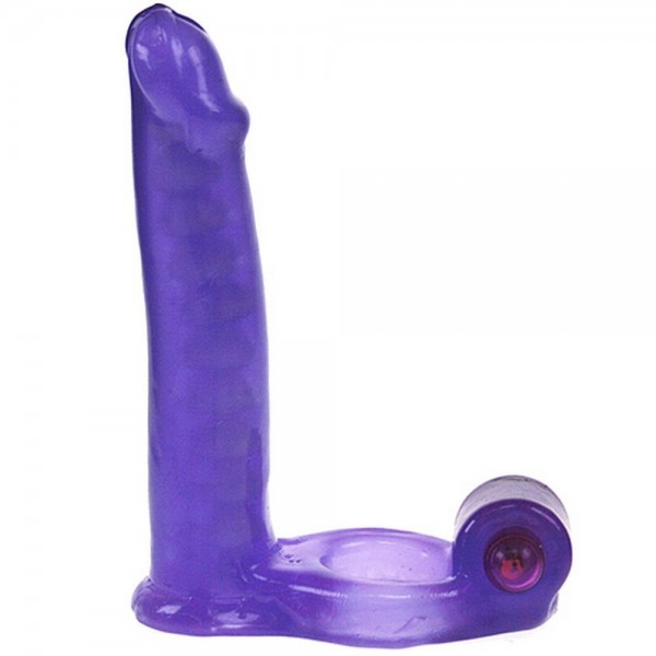 Double penetrator cock ring