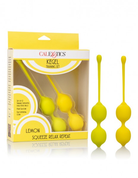 Kegel Training Set - Lemon