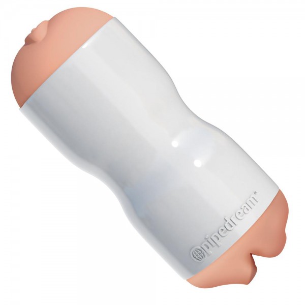 Pussy & Mouth Dual-Density Squeezable Stroker — image 6 of 6