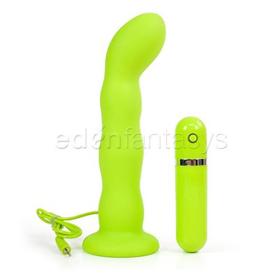 Silicone tickler green