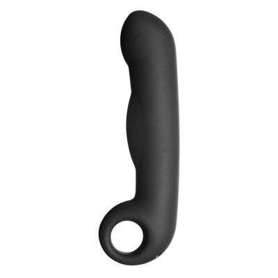 ElectraStim Bi Polar Electrosex Silicone Noir Ovid Dildo