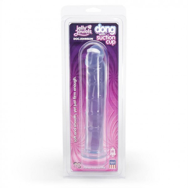 Doc Johnson Jelly Jewels Realistic Dildo with Suction Cup 8 Inch — image 6 of 18