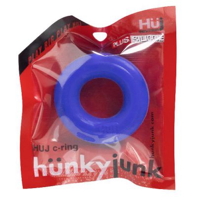HUJ C RING by Hunkyjunk Cobalt