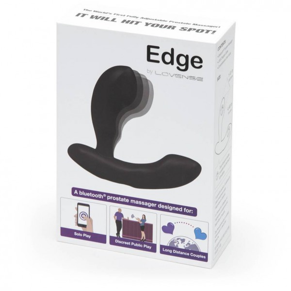 Lovense Edge App Controlled Rechargeable Prostate Massager