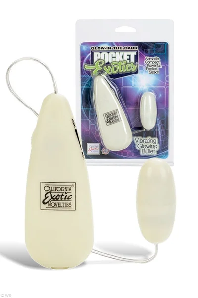 California Exotic Glow-in-the-Dark Vibrating Glowing 2" Bullet — image 3 of 3