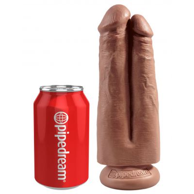 King Cock 7 Inch Two Cocks One Hole Dildo