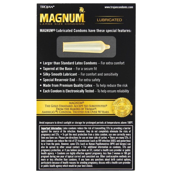 Trojan Magnum Condoms