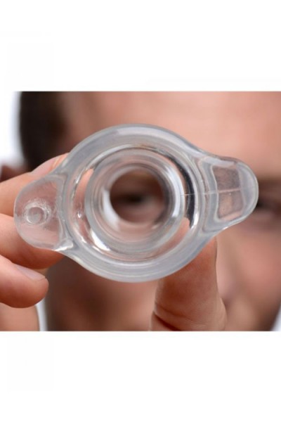 Master Series Peephole 3.25" Hollow Butt Plug