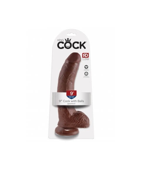 King Cock 9 inch Cock with Balls
