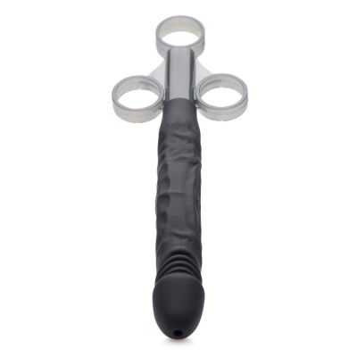 Master Series Jizz Shooter Silicone Dildo Lube Launcher