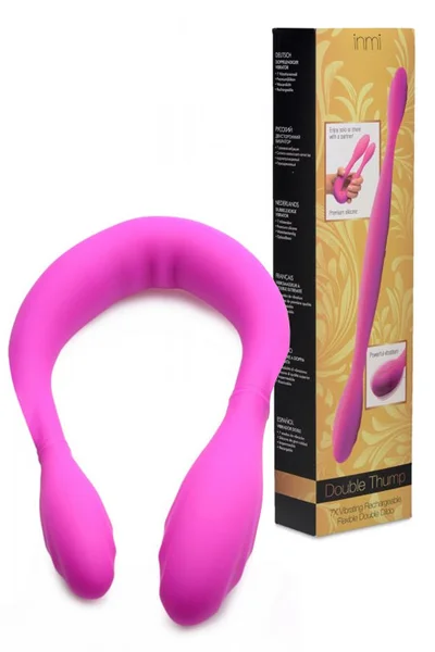 Inmi Double Thump 14.5" Vibrating Dual-Ended Dong — image 7 of 12