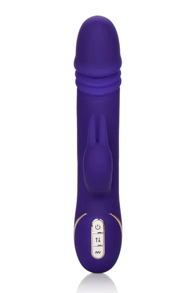 California Exotic Ultra-Powerful Rechargeable Thrusting 9" Jack Rabbit Vibrator — image 12 of 20