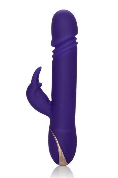 California Exotic Ultra-Powerful Rechargeable Thrusting 9" Jack Rabbit Vibrator — image 8 of 20