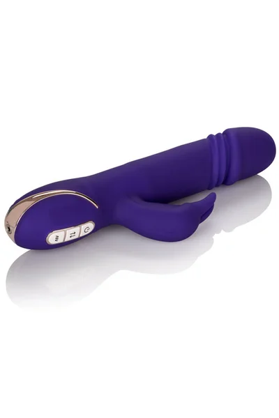 California Exotic Ultra-Powerful Rechargeable Thrusting 9" Jack Rabbit Vibrator — image 19 of 20