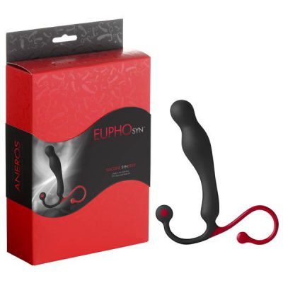 Aneros Eupho Syn Black Red Prostate Massager