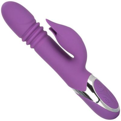 Thrusting Dual Action Vibrator Incredible G Spot and Clitoral Stimulation