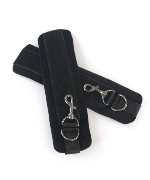 Plushy gear wrist cuffs