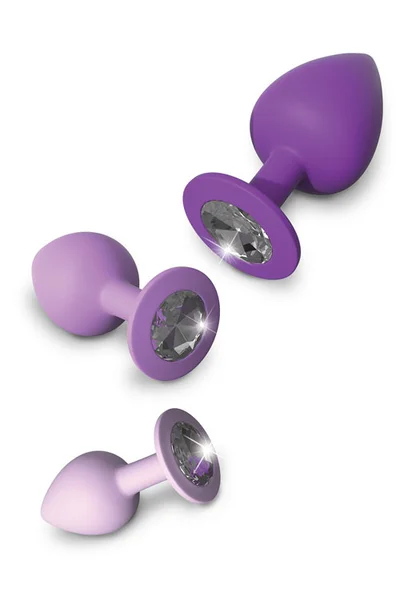 Pipedream Silicone Anal Trainer Set with Jewels (3 Pce) — image 9 of 12