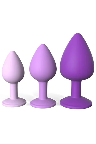 Pipedream Silicone Anal Trainer Set with Jewels (3 Pce) — image 8 of 12
