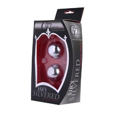 Sirs Silvered Geisha Balls 33mm