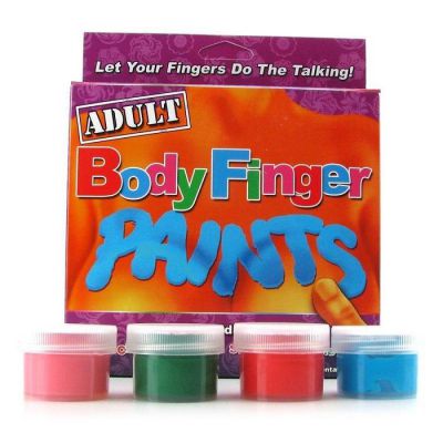 Adult Body Finger Paints