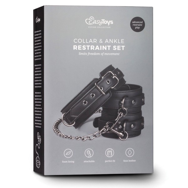 Easy Toys Faux Leather Collar