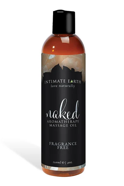 Intimate Earth Aromatherapy Massage Oil - Fragrance Free (120ml) — image 2 of 2
