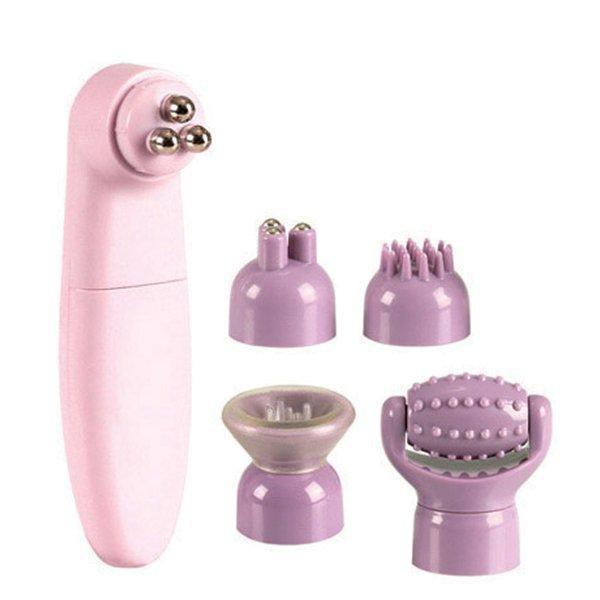 Four Play Massager Kit with 4 Interchangeable Attachments