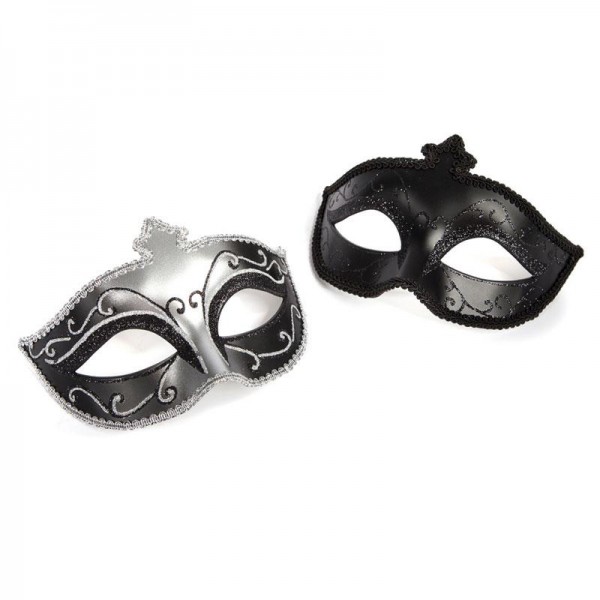 Fifty Shades Of Grey Masks On Masquerade Twin Pack