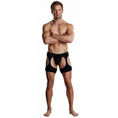 Male Power Short Chaps with Posing Strap