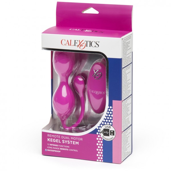 Remote Control Dual Motor Rechargeable Vibrating Kegel Balls