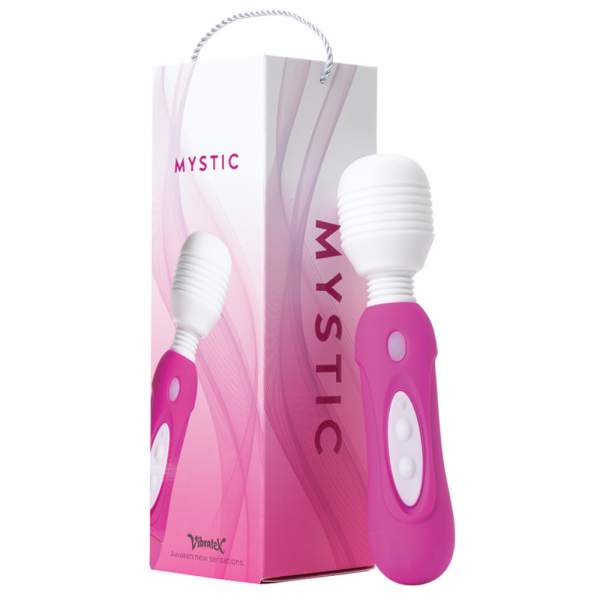 Vibratex Mystic Wand Massager Hot Pink