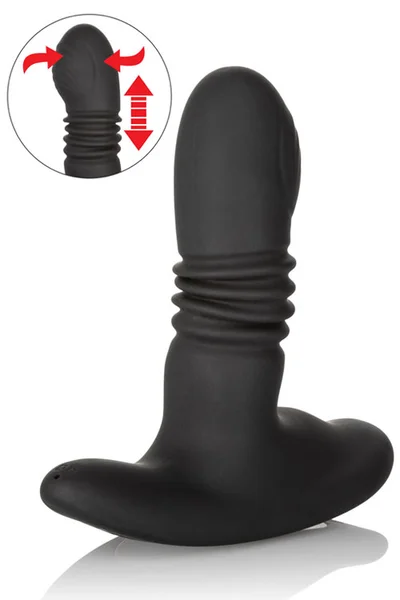 California Exotic Rotating Thrusting 4.5" Silicone Butt Plug — image 19 of 25