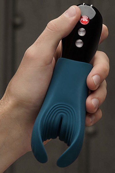 Fun Factory Manta 7" Vibrating Silicone Masturbator & Couple's Toy