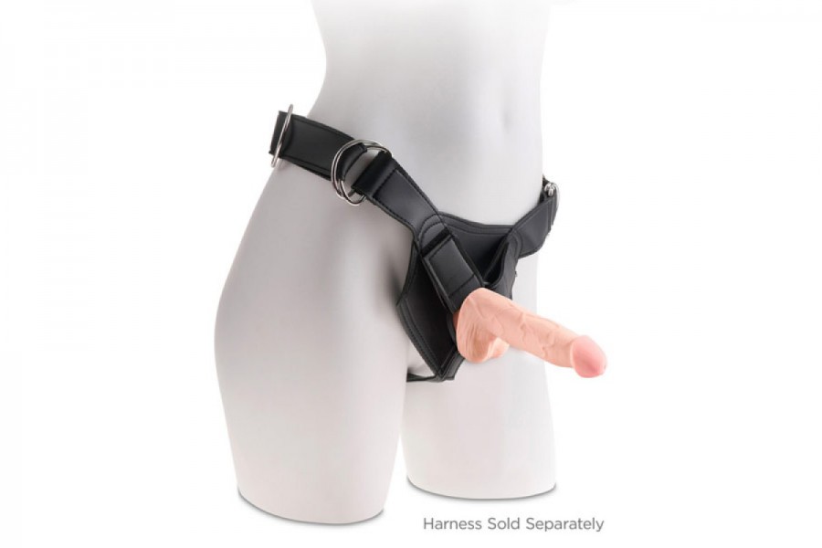 KING COCK PLUS 5 IN.TRIPLE DENSITY COCK WITH BALLS