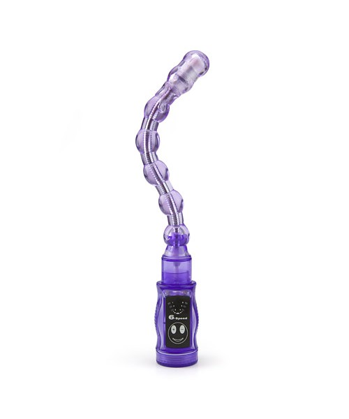 Eden waterproof vibrating bendable anal beads
