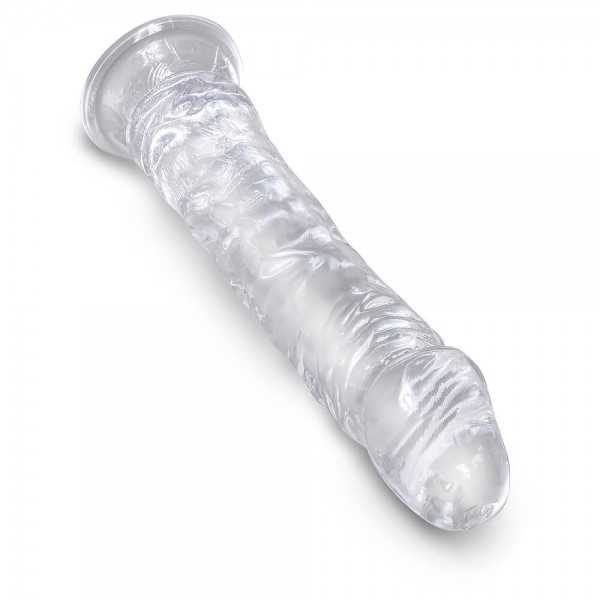 King Cock Clear 8 Inch Dildo