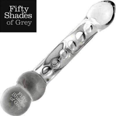 Fifty Shades Drive Me Crazy Glass Wand