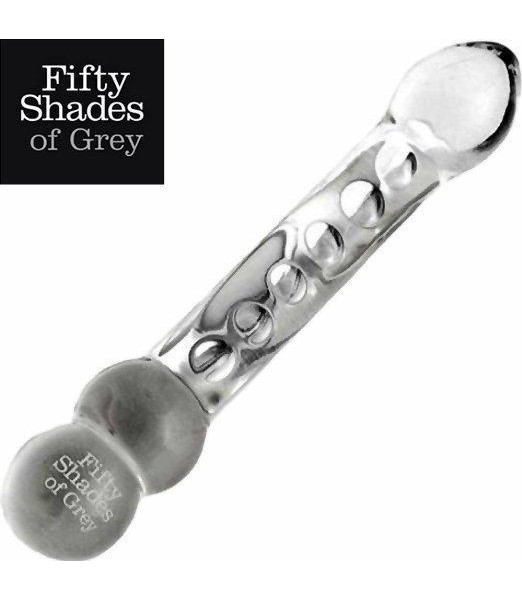 Fifty Shades Drive Me Crazy Glass Wand