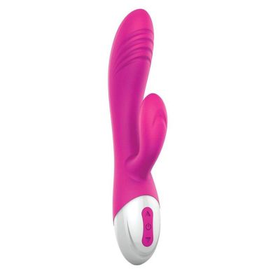 Playful Allure Rechargeable Rabbit Vibrator Pink