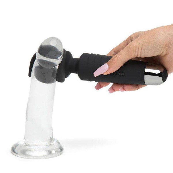 Man Wand Vibrating Male Masturbator | Silicone Magic Wand Massager for Penis