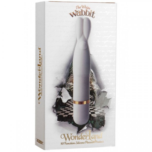 Wonderland - The White Wabbit Silicone Vibrator