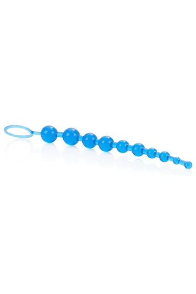 California Exotic 11" Pliable Anal Beads with Retrieval Ring — image 8 of 8