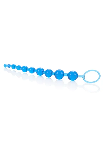 California Exotic 11" Pliable Anal Beads with Retrieval Ring — image 7 of 8